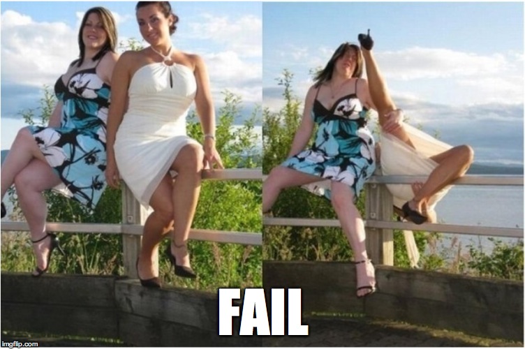 FAIL | image tagged in fail,girls,falling,wedding | made w/ Imgflip meme maker