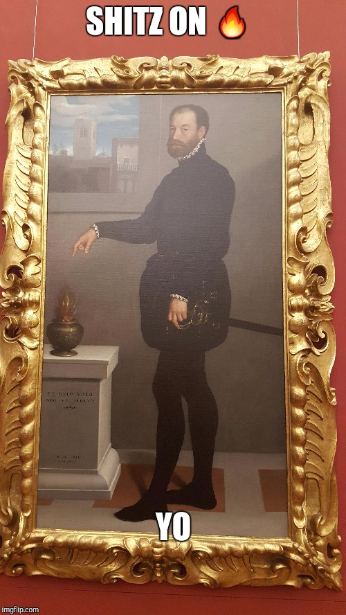 SHITZ ON 🔥; YO | made w/ Imgflip meme maker