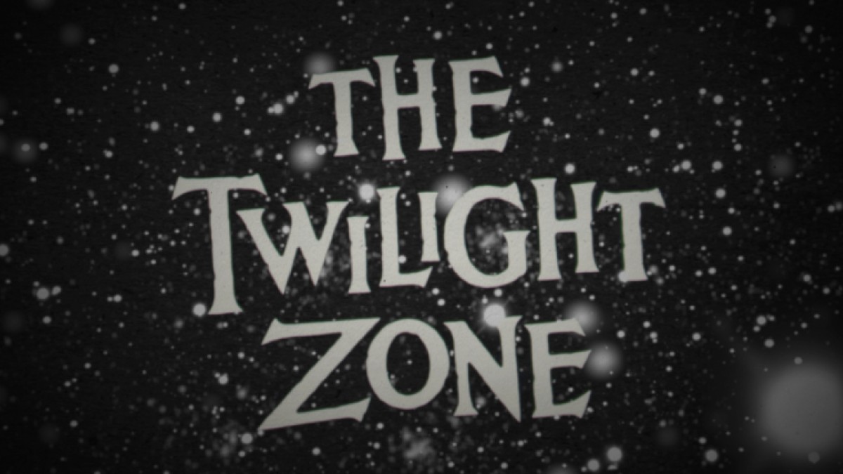 High Quality The Twilight Zone title screen Blank Meme Template