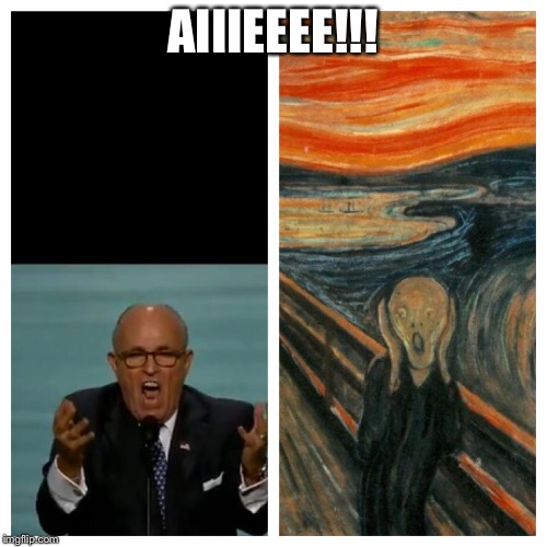 AIIIEEEE!!! | image tagged in the scream,part 2 | made w/ Imgflip meme maker