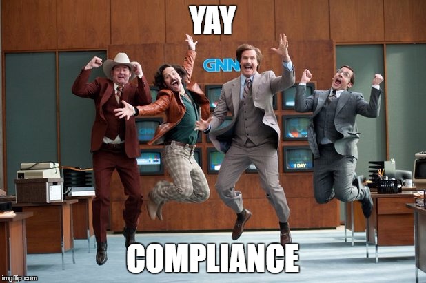 LRYAY | YAY; COMPLIANCE | image tagged in lryay | made w/ Imgflip meme maker