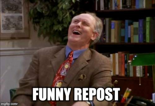 FUNNY REPOST | made w/ Imgflip meme maker