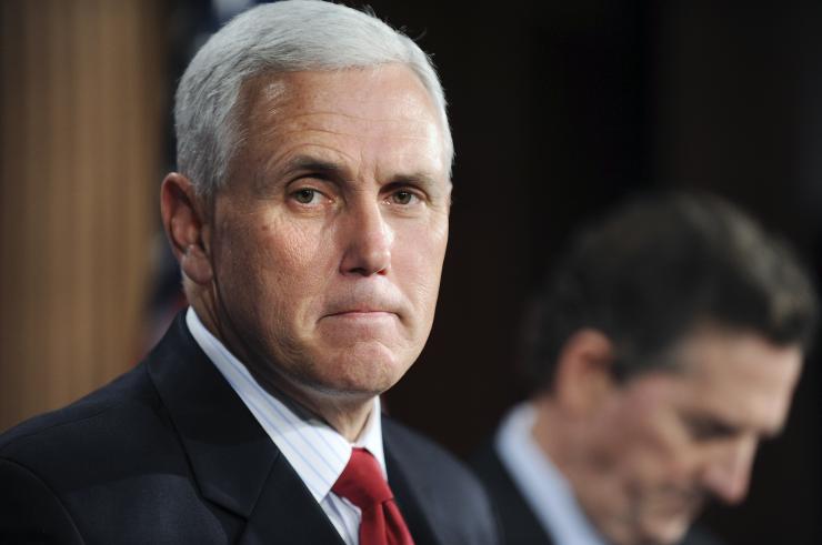 High Quality Mike Pence Blank Meme Template