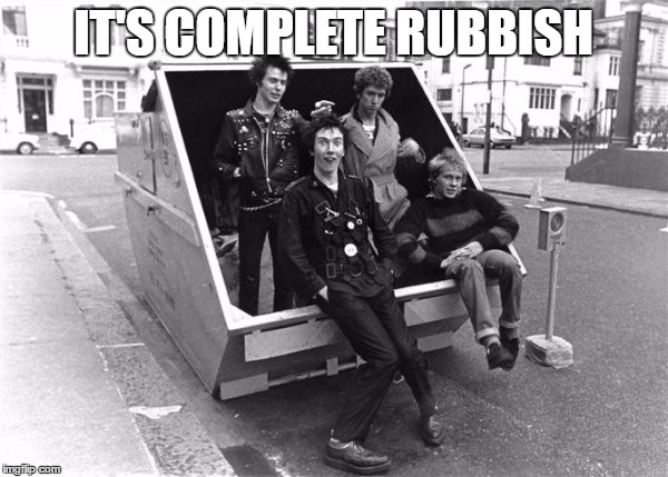 IT'S COMPLETE RUBBISH | made w/ Imgflip meme maker