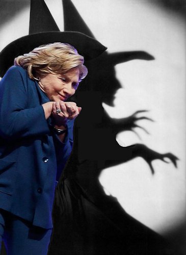 Hillary Witch Blank Meme Template
