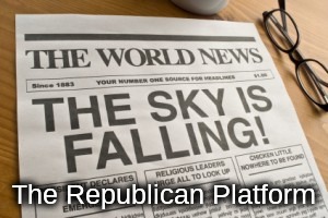 The Republican Platform | image tagged in republican platform | made w/ Imgflip meme maker