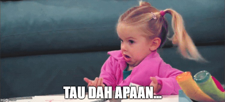 TAU DAH APAAN... | made w/ Imgflip meme maker