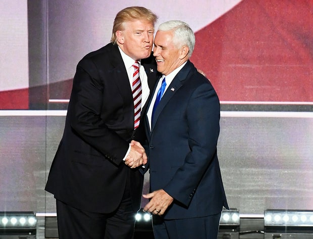 High Quality Trump and Pence Blank Meme Template