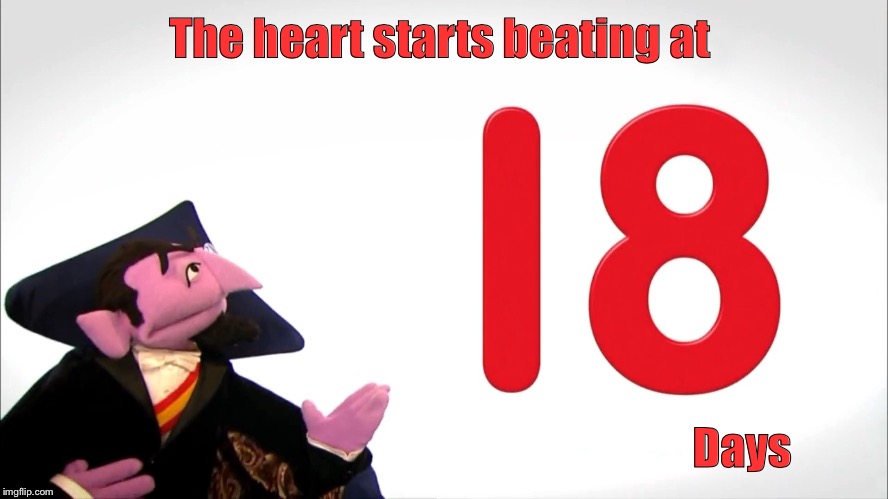 The heart starts beating at Days | made w/ Imgflip meme maker