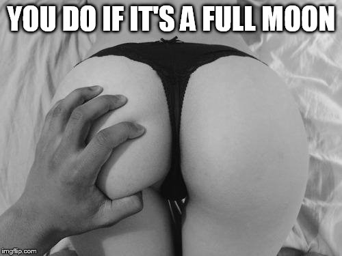 YOU DO IF IT'S A FULL MOON | made w/ Imgflip meme maker