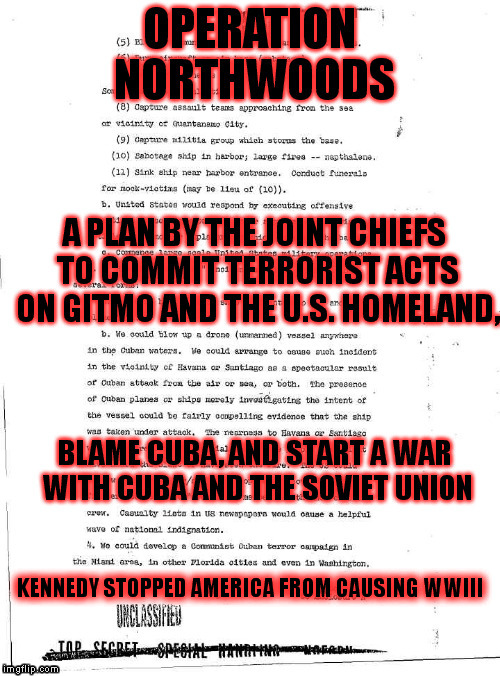 KENNEDY STOPPED AMERICA FROM CAUSING WWIII | made w/ Imgflip meme maker