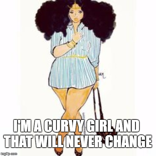 curvy woman memes