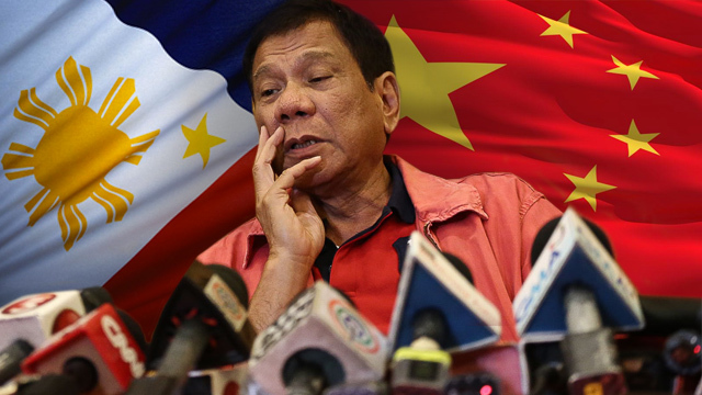 duterte china Blank Meme Template