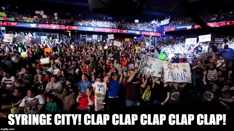 SYRINGE CITY! CLAP CLAP CLAP CLAP CLAP! | made w/ Imgflip meme maker