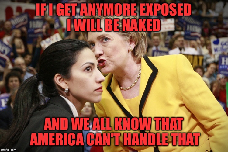 IF I GET ANYMORE EXPOSED I WILL BE NAKED AND WE ALL KNOW THAT AMERICA CAN'T HANDLE THAT | made w/ Imgflip meme maker