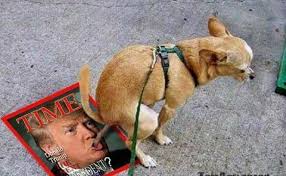 Trump Dog Poop Blank Meme Template