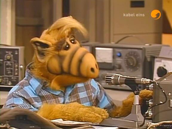 Alf ham radio  Blank Meme Template