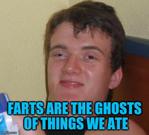 10 Guy Meme | FARTS ARE THE GHOSTS OF THINGS WE ATE | image tagged in memes,10 guy | made w/ Imgflip meme maker