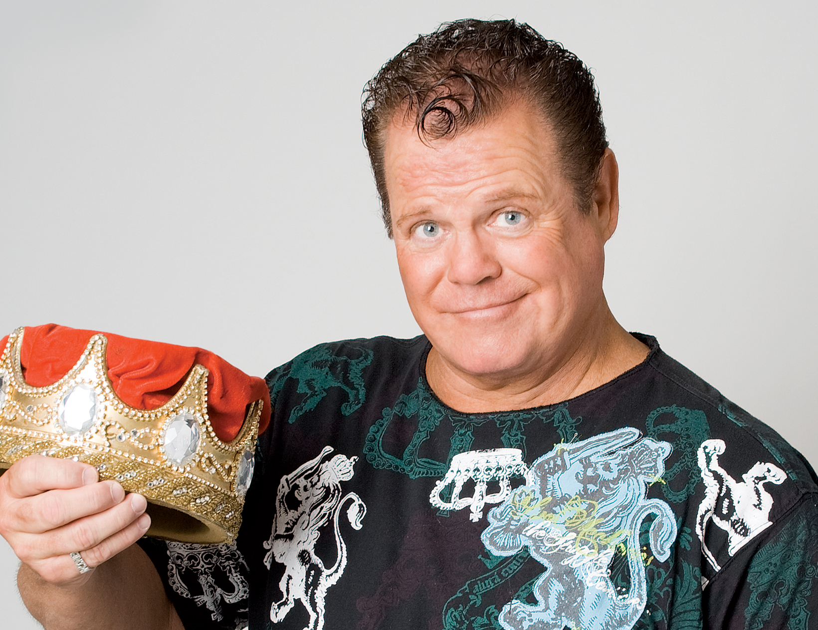 High Quality Jerry Lawler Blank Meme Template