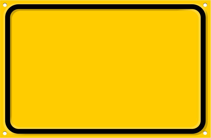 High Quality road sign Blank Meme Template