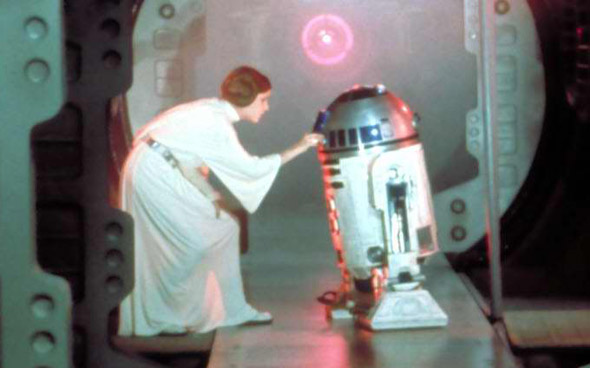 Leia-r2d2 Blank Meme Template