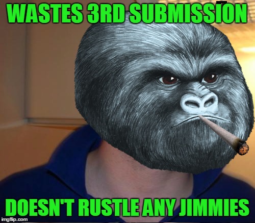 WASTES 3RD SUBMISSION DOESN'T RUSTLE ANY JIMMIES | made w/ Imgflip meme maker