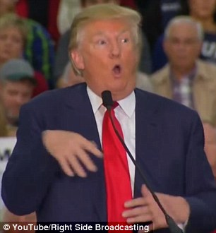 High Quality Trump Crippled Arm Blank Meme Template