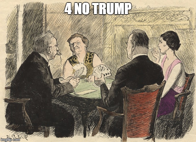 4NoTrump | 4 NO TRUMP | image tagged in nevertrump | made w/ Imgflip meme maker