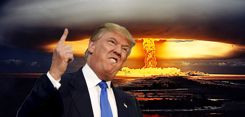 Trump Nuclear Blank Meme Template