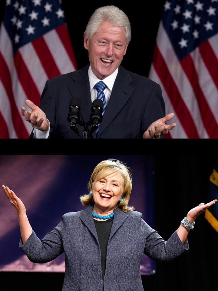 Fool Me Clintons Blank Meme Template