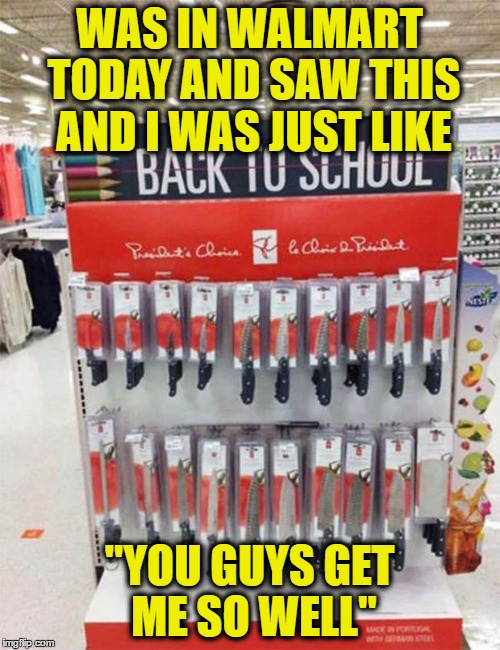 Back to School | WAS IN WALMART TODAY AND SAW THIS AND I WAS JUST LIKE; "YOU GUYS GET ME SO WELL" | image tagged in back to school | made w/ Imgflip meme maker