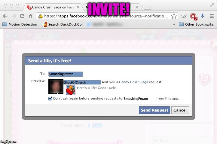 INVITE! | made w/ Imgflip meme maker