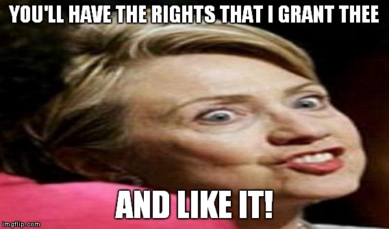 YOU'LL HAVE THE RIGHTS THAT I GRANT THEE AND LIKE IT! | made w/ Imgflip meme maker