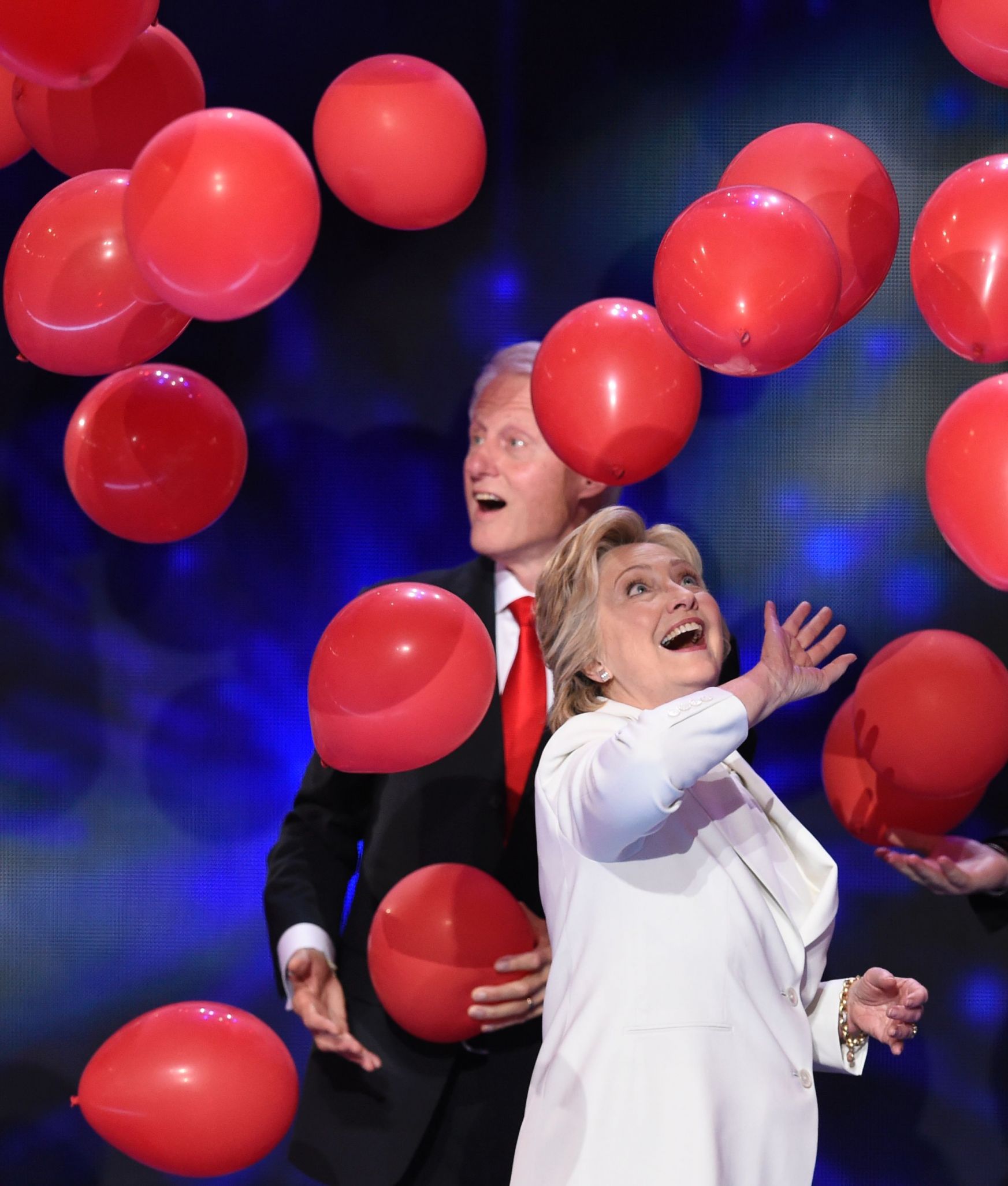 HillaryBalloons Blank Meme Template