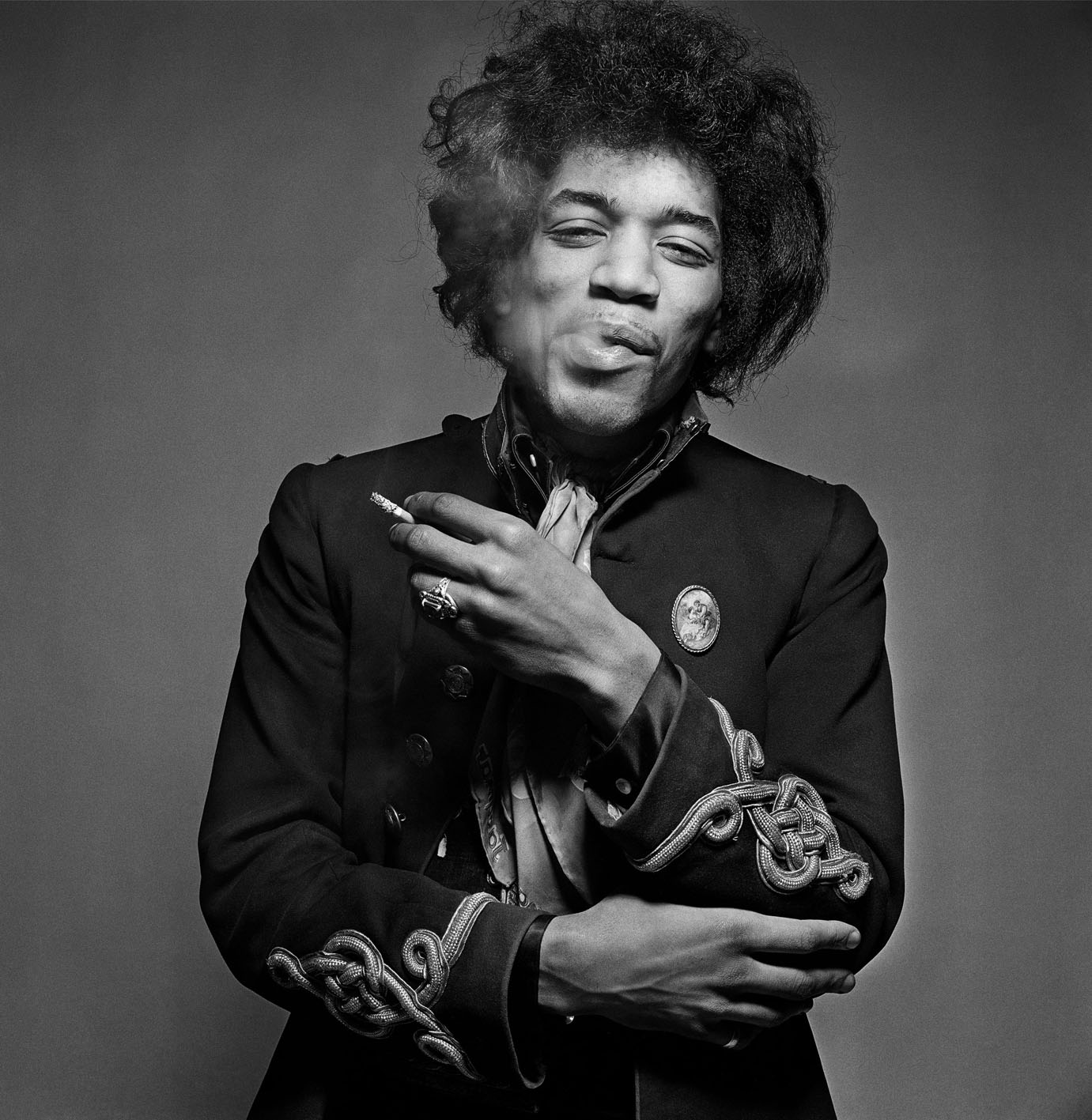 Jimi Hendrix Blank Meme Template