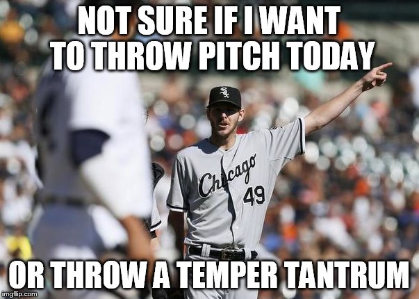 NOT SURE IF I WANT TO THROW PITCH TODAY OR THROW A TEMPER TANTRUM | made w/ Imgflip meme maker
