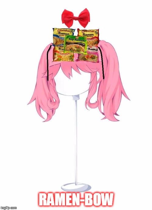 I Can See This Trending | RAMEN-BOW | image tagged in anime,bad hair day | made w/ Imgflip meme maker