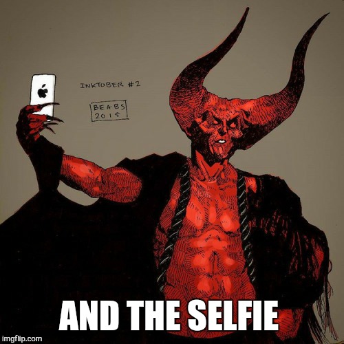 AND THE SELFIE | made w/ Imgflip meme maker