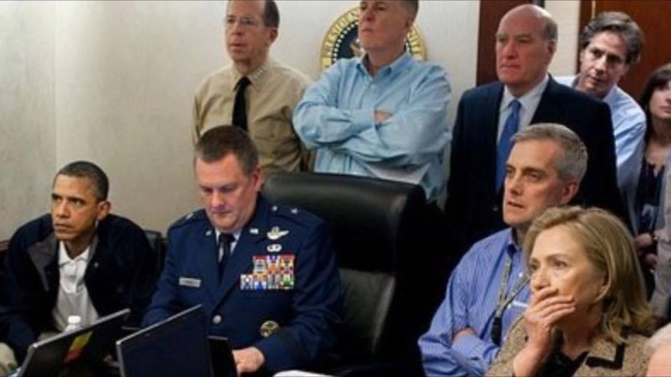 High Quality Osama Bin Laden War Room Blank Meme Template