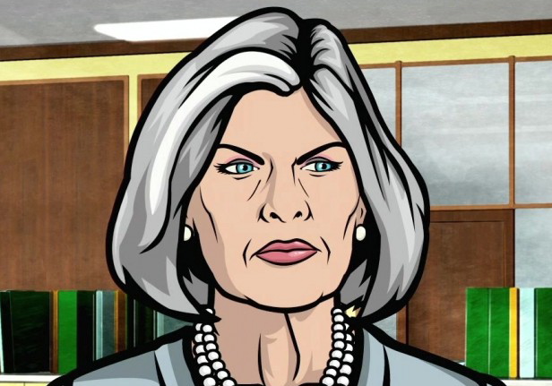 High Quality Mallory Archer Blank Meme Template