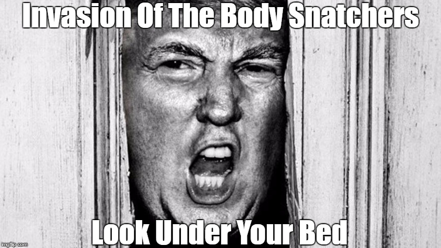 Invasion Of The Body Snatchers Look Under Your Bed | made w/ Imgflip meme maker