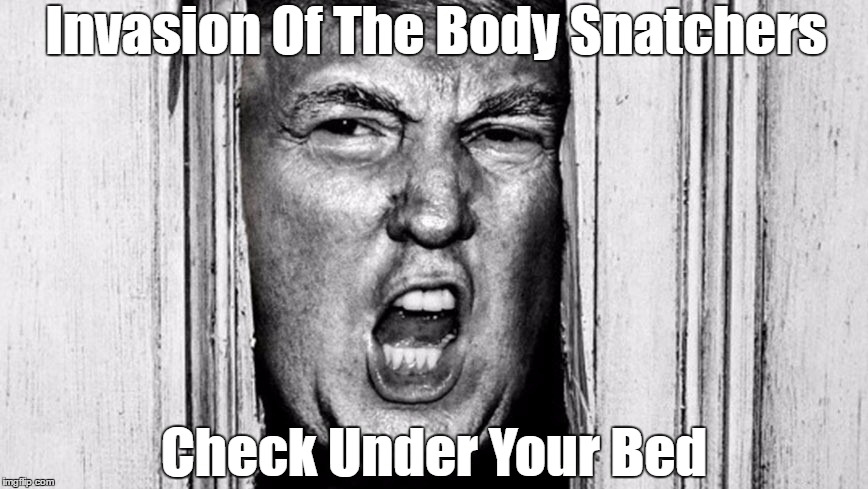 Invasion Of The Body Snatchers Check Under Your Bed | made w/ Imgflip meme maker