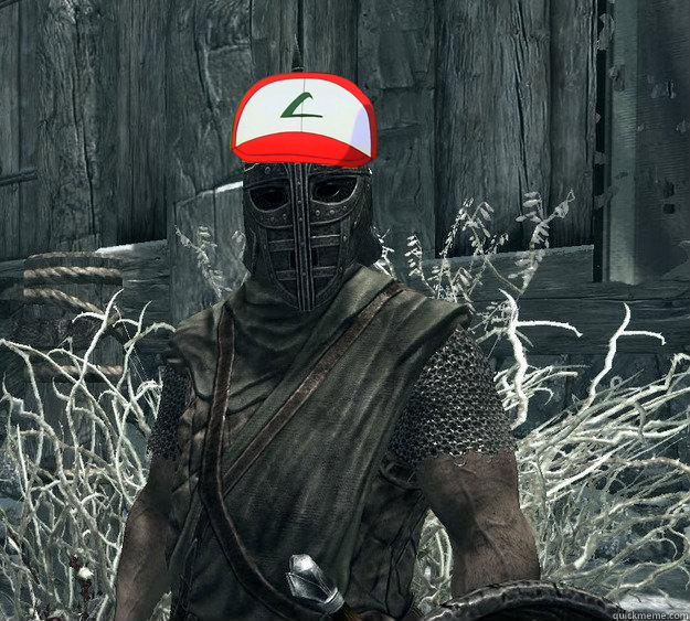 skyrimPokemon Blank Meme Template