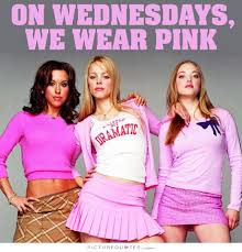 On Wednesdays we wear pink  Blank Meme Template