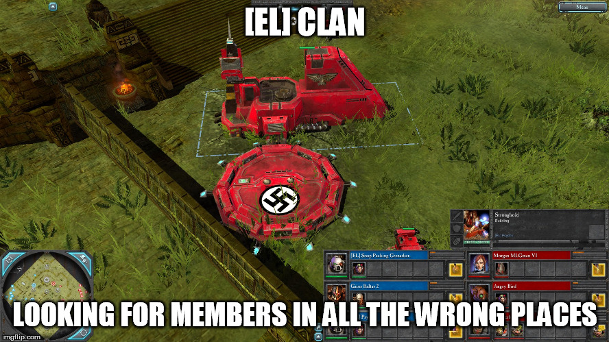 [EL] CLAN; LOOKING FOR MEMBERS IN ALL THE WRONG PLACES | made w/ Imgflip meme maker
