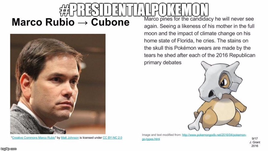 #PRESIDENTIALPOKEMON | image tagged in presidentialpokemon marco rubio | made w/ Imgflip meme maker