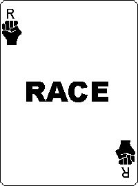 High Quality Race Card Blank Meme Template