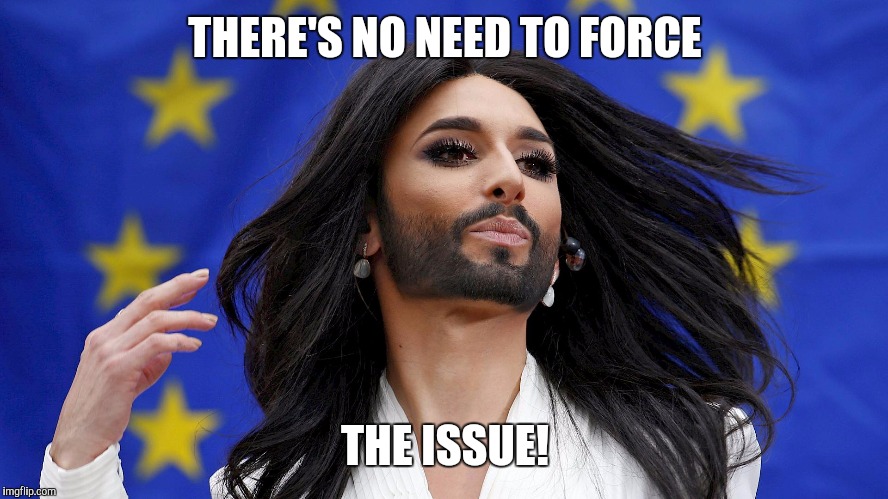 THERE'S NO NEED TO FORCE THE ISSUE! | made w/ Imgflip meme maker