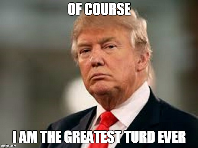 OF COURSE I AM THE GREATEST TURD EVER | made w/ Imgflip meme maker
