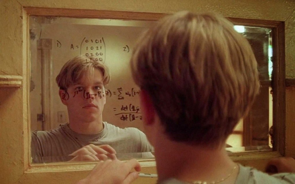 High Quality Matt Damon Beautiful Mind Blank Meme Template